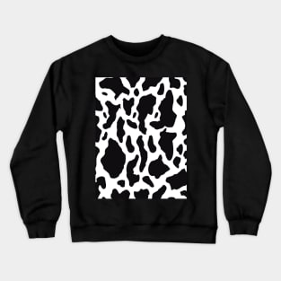 Cow Pattern Crewneck Sweatshirt